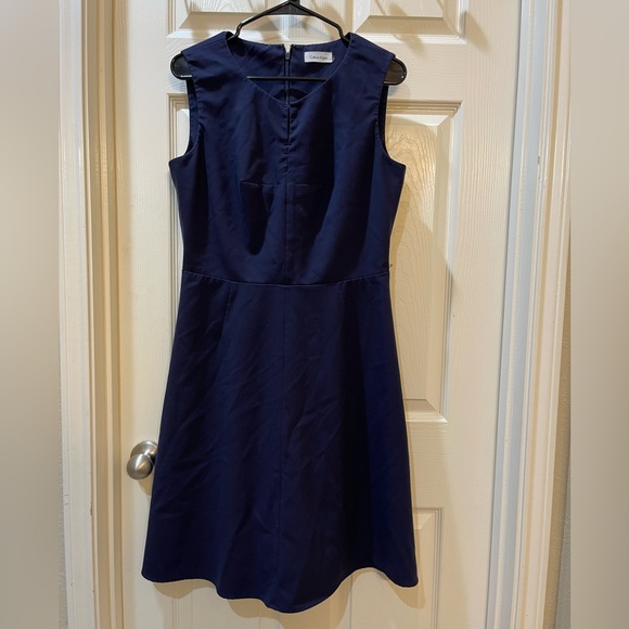 Calvin Klein Dresses Calvin Klein Dress Navy Blue Sz 8 Sleeveless